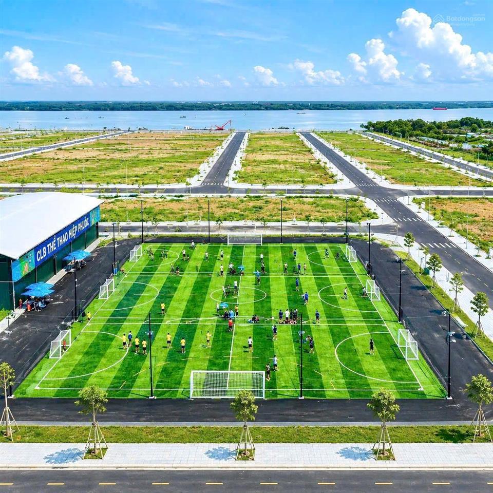 Lô đất nghỉ dưỡng ven sông soài rạp hỗ trợ trả góp không lãi suất 30 tháng chỉ từ 1,65 tỷ / nền 80m