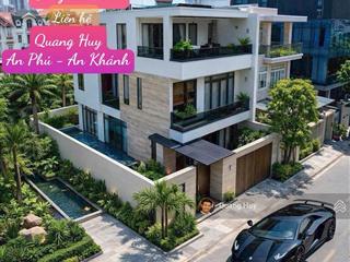Bán biệt thự tinh hoa trong vũ trụ an phú  an khánh, mới+ nở hậu+ hồ bơi, sân vườn vào ở vượng lộc