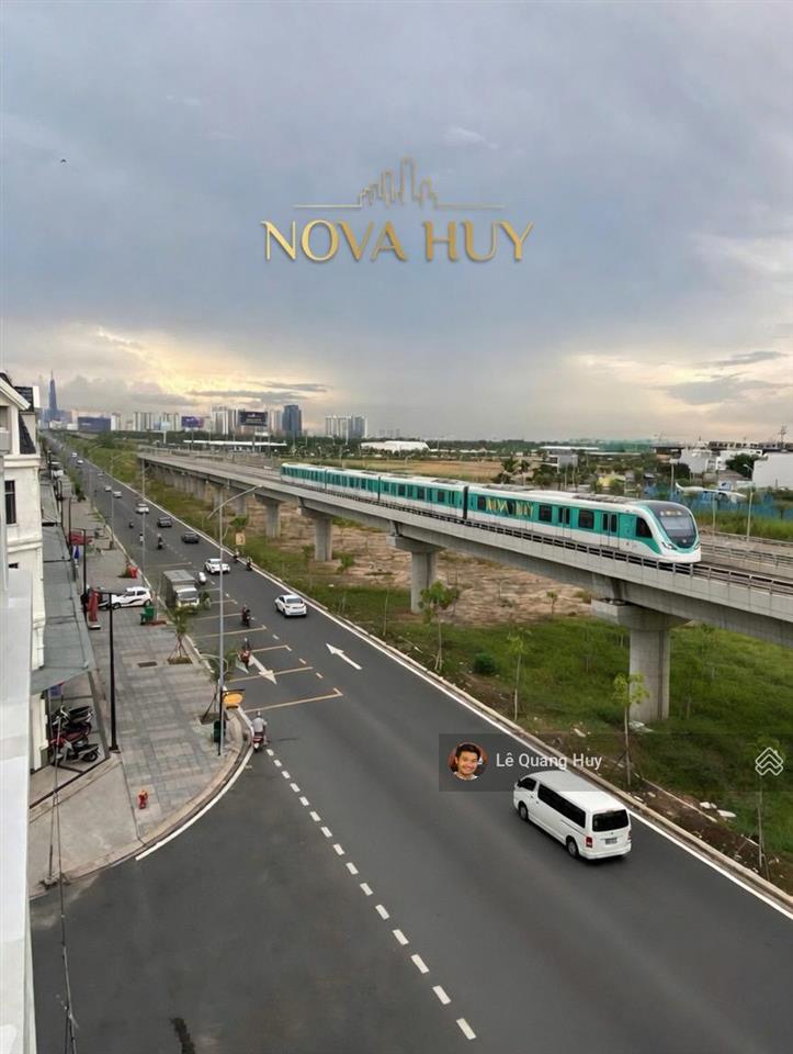 Bán gấp shophouse trung tâm song hành lakeview đối diện global city, 5 tầng gần 400m2 sàn
