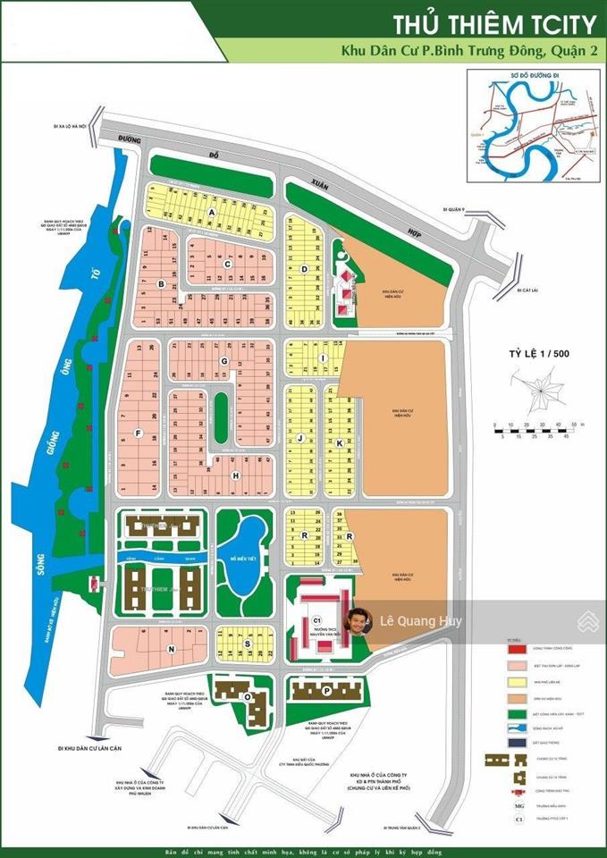 Hiếm! mặt tiền trục chính đông thủ thiêm đ56 kinh doanh rộng 16m, dt 5x22m giá tốt view công viên