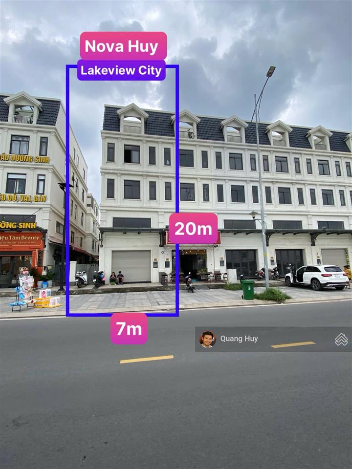 Mới! cho thuê shophouse lakeview đối diện ga metro hoàn thiện đẹp 7x20m 5t thang máy nội thất đẹp