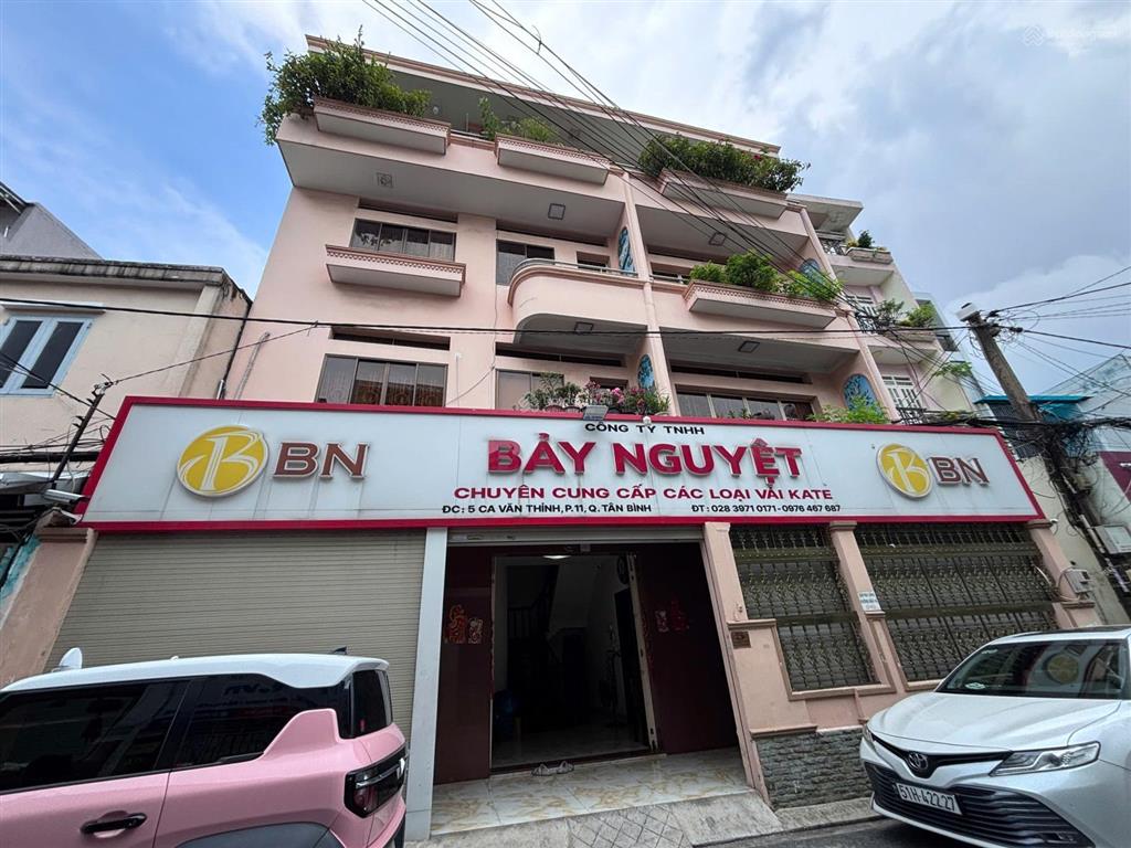 Cho thuê mtkd ca văn thỉnh, trung tâm quận tân bình, tphcm ngang 12 mét nở hậu 15 mét