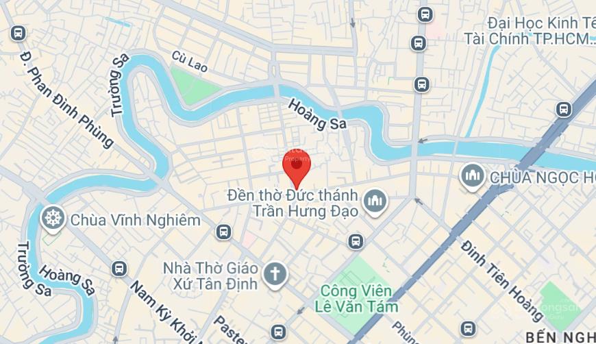 1/ hẻm 2mt xe máy trung tâm q1 trần quang khải, ngang 3.1mx14m, 1 trệt 1 lửng, hđt 20 triệu / tháng