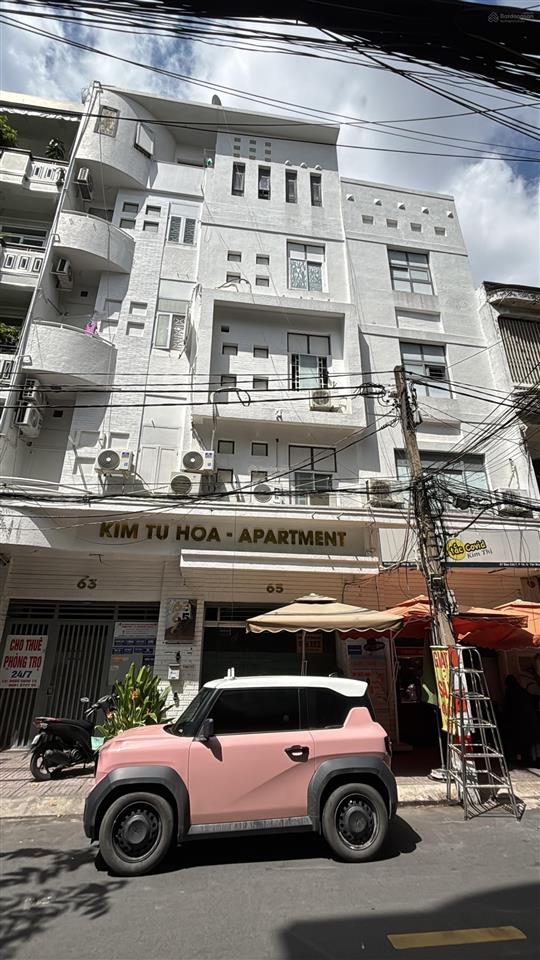Bán tòa chdv mtkd bàu cát 7 quận tân bình, 12mx18m, 45 phòng chdv, dòng tiền thu nét về tay