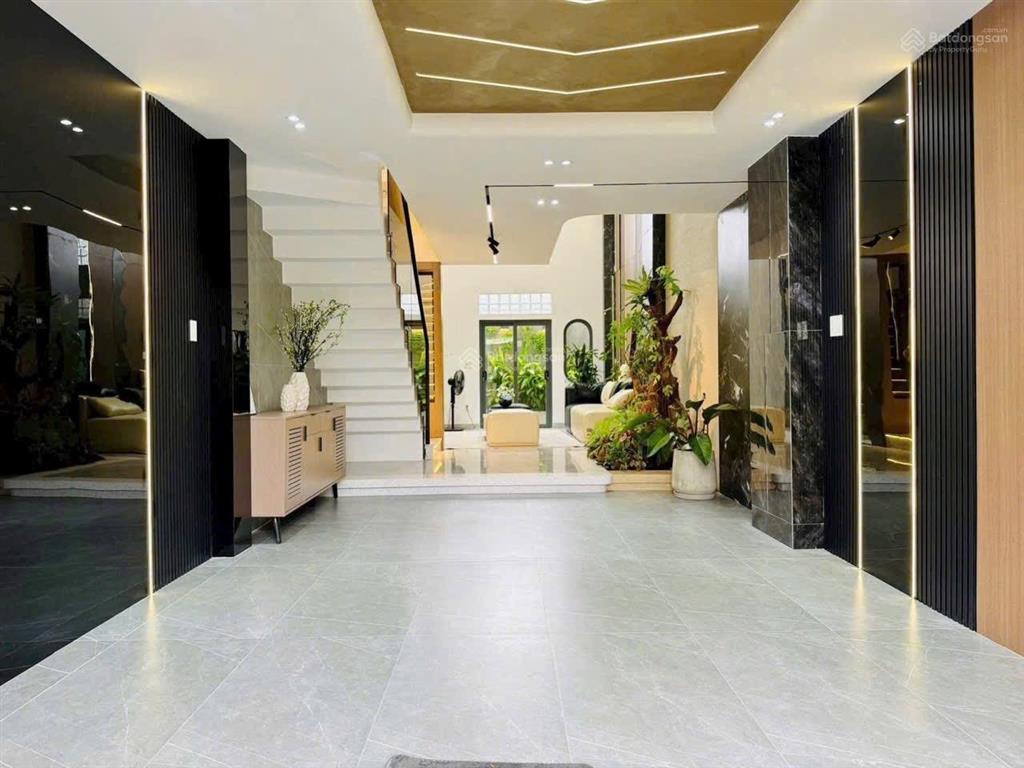 Nhà mới xây tx33 trệt lửng 3 lầu 4x15 hẻm thông ô tô