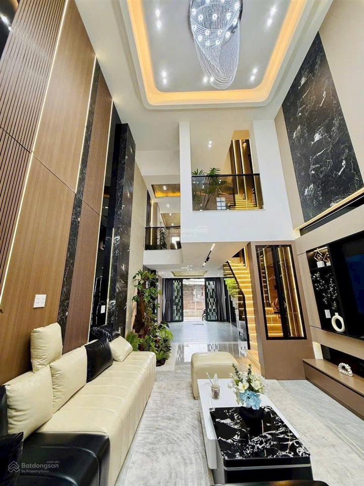 Nhà mới xây tx33 trệt lửng 3 lầu 4x15 hẻm thông ô tô