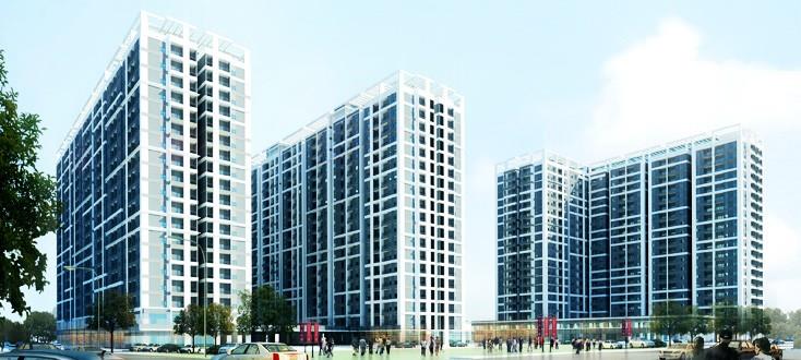 Cho thuê căn hộ 2pn, 2wc  chung cư bộ công an 72,9m2 full nt 13tr