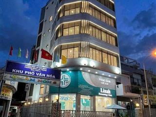 Tòa nhà góc 2 mặt tiền nguyễn văn đậu  hoàng hoa thám, bình thạnh gần 900m² sàn
