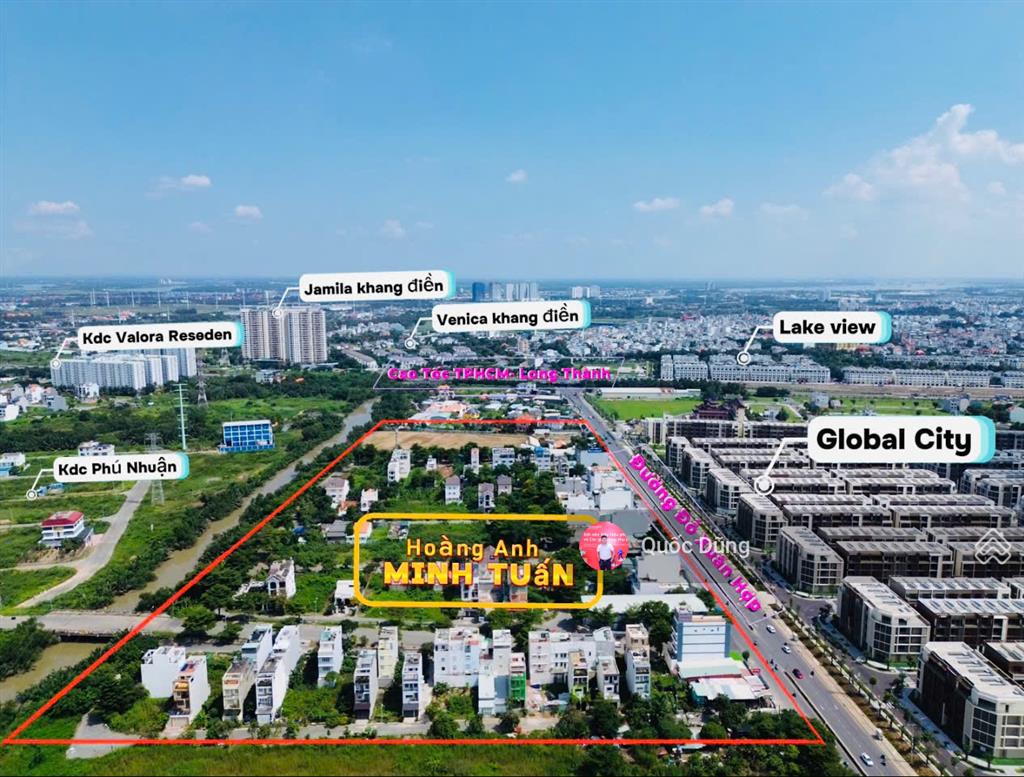 Siêu phẩm nền biệt thự kdc kiến á p. plb dt 10x20m đường 20m, giá bán nhanh 86tr/m2. lô sạch đẹp