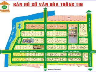 Hiếm rẻ! bán nhanh nền vị trí đẹp nằm đối lưng đường liên phường tại kdc sở văn hoá tt q9 giá 7,4tỷ