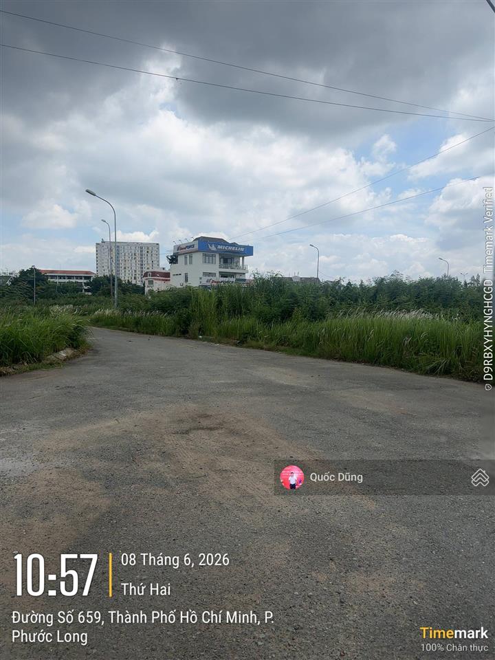 Hàng hiếm sót lại! bán lô đất 02 vị trí 1/ đường 659 tại kdc phú nhuận cũ q9 giá chỉ 73tr/m2