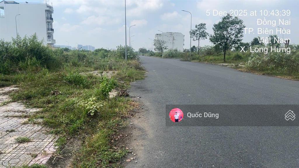Nền đất đường 21m khu 5 vị trí đẹp siêu hiếm bán lô hd42  04  dt 6x20m(120m2)  giá 4,4 tỷ