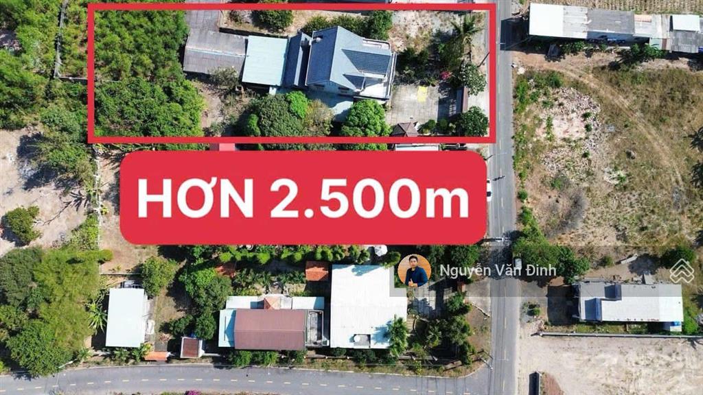 Siêu phẩm biệt thự nhà vườn ven biển phước hải tdt 2.582mv, mặt tiền 17m, phủ hồng toàn bộ