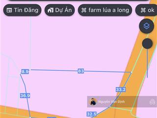 Gần 3 sào, có 100m mặt tiền nhựa sau lưng chợ long tân phường đất đỏ có 400m2 thổ cư sẵn kho xưởng