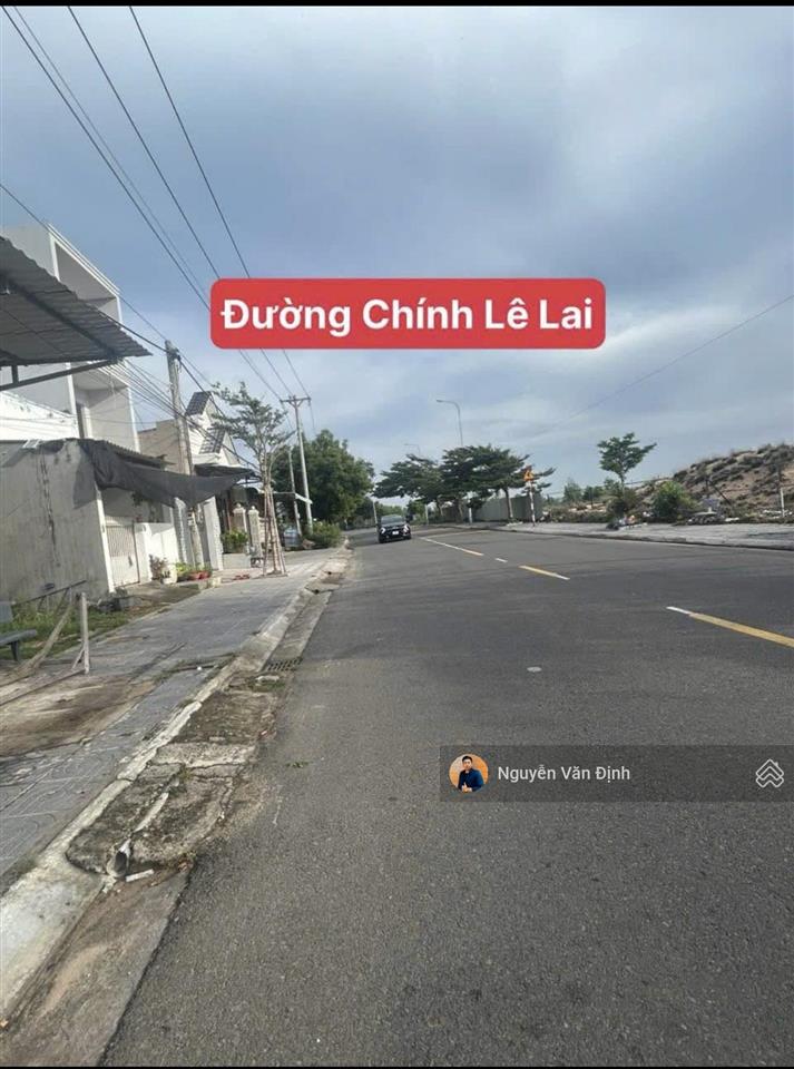 Siêu phẩm phước hải chỉ 250m đi bộ ra biển.
mt đường chính lê lai 87m2 4,6mx19m full thổ 4tỷ5