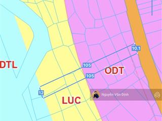 1140m2 ngang 10m mặt tiền lê thánh tông,có 80 thổ cư, view cánh đồng lúa và núi minh đạmgiá 3ty