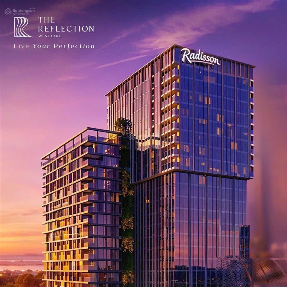 Chỉ từ 6 tỷ sở hữu căn hộ hồ tây  the reflection west lake | đt 0989 797 ***