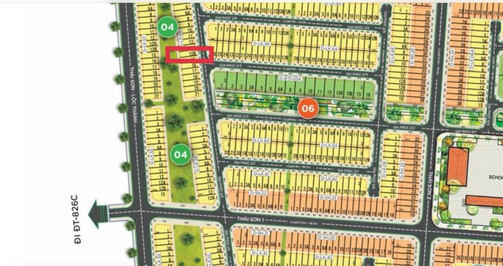 Chủ kẹt tiền ngân hàng cần bán gấp dãy lk.56. 1x đối diện khu ẩm thực cắt lỗ 5,5 tỷ bao thuế phí