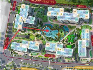 Bán căn hộ 3pn, 2wc giá tốt tại gh2, glory heights  vinhomes grand park, 81m2 giá 5,450 bao thuế