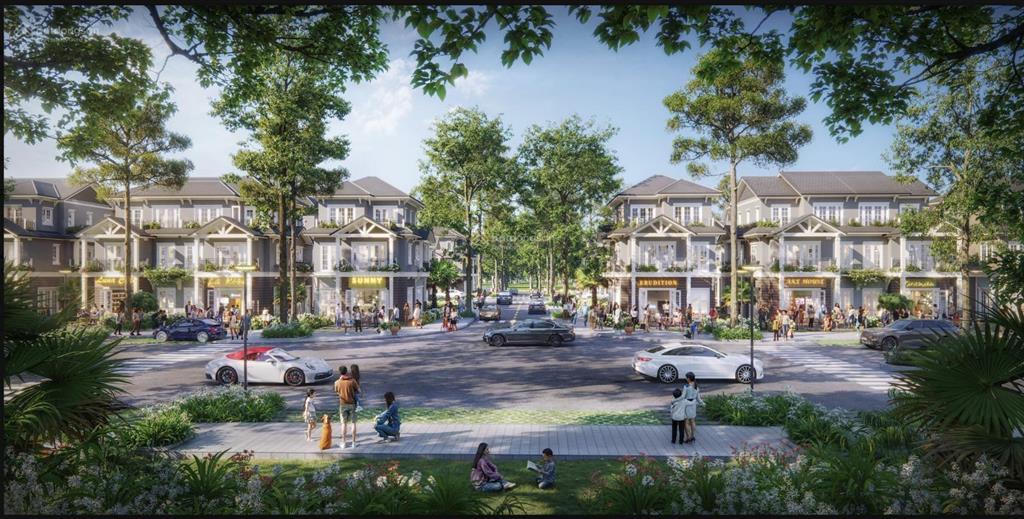 Cho thuê shopvilla  shophouse xẻ khe nằm trục đường chính 30m, vừa ở vừa kinh doanh eco retreat