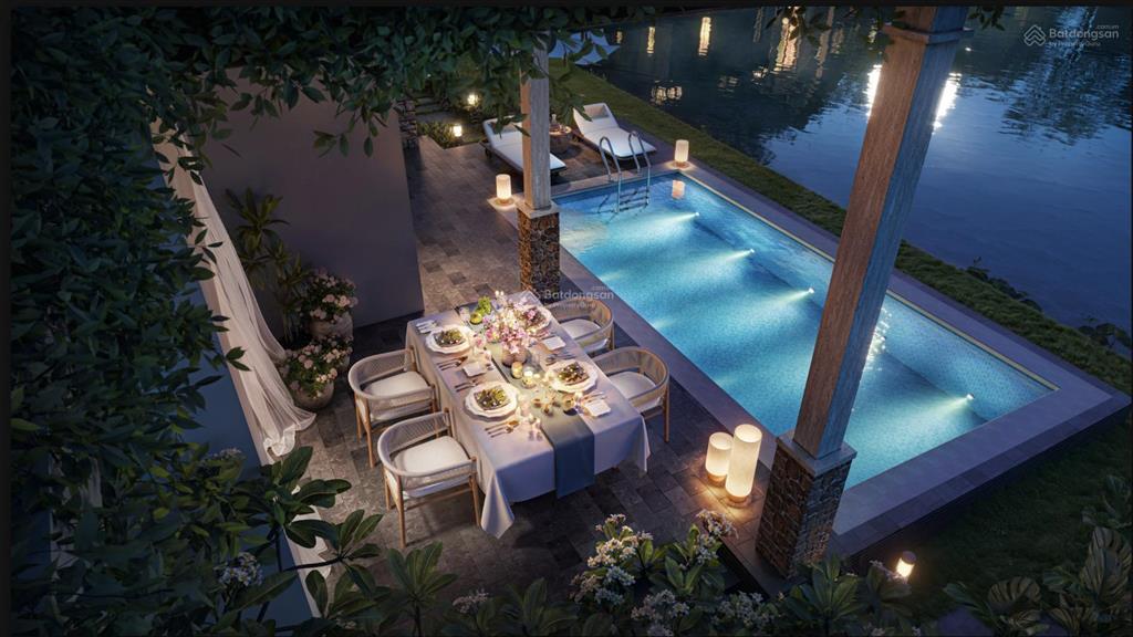 Biệt thự đảo song lập 190m diện tích mặt nước lớn  giá tốt chỉ 18,8 tỷ