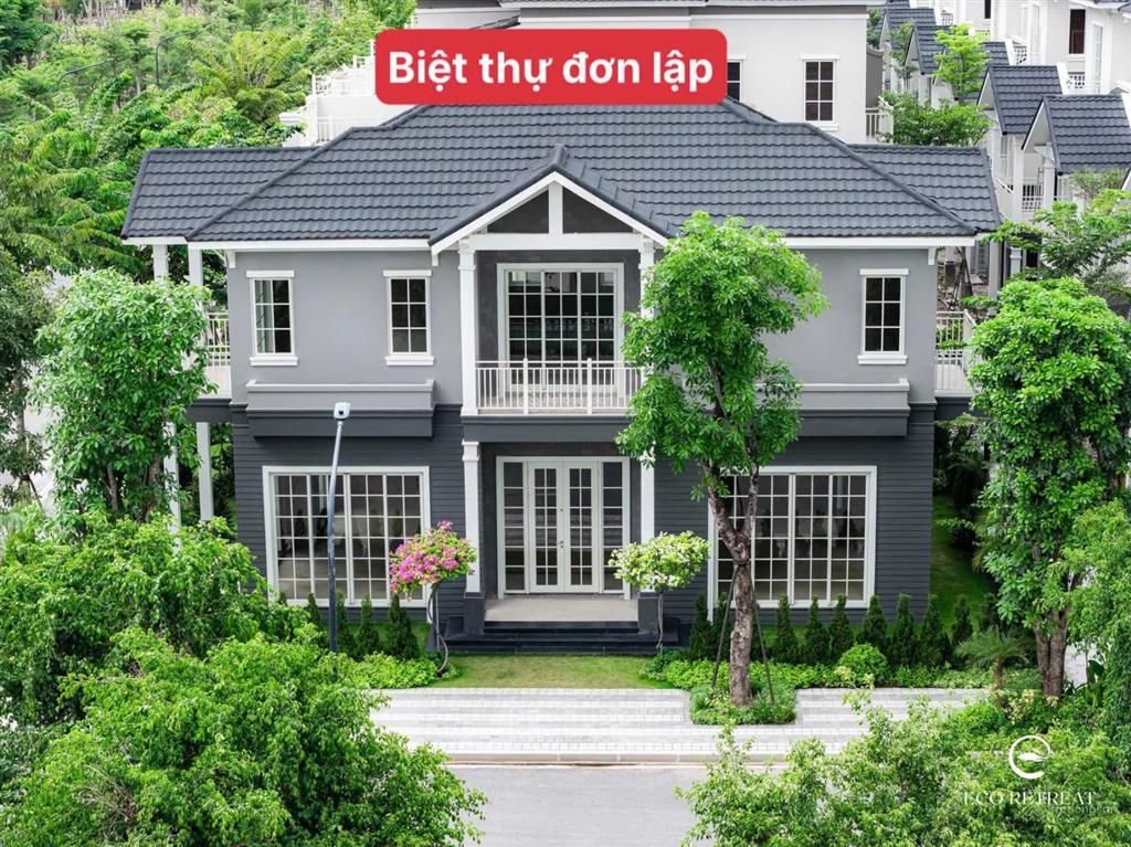Chuyển nhượng biệt thự đơn lập mùa thu eco retreat  250m2 giá chỉ 13,9 tỷ | hướng đông bắc
