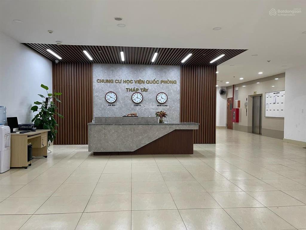Cho thuê ch 3pn, 2wc tại dự án học viện quốc phòng, 15 triệu, 106m2 bao đẹp giá tốt