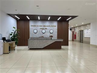 Cho thuê ch 3pn, 2wc tại dự án học viện quốc phòng, 15 triệu, 106m2 bao đẹp giá tốt