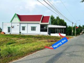 Đất thổ cư mặt tiền nhựa 6m. cách cảng quốc tế long an 2km