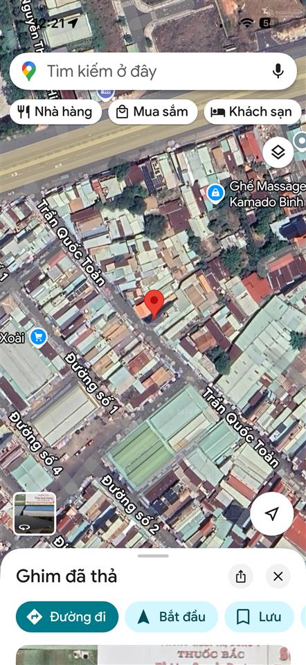 Bán nhà riêng tại trần quốc toản, chợ đồng xoài tân bìnhbình phước, giá ưu đãi 5,5 tỷ, 101,2m2