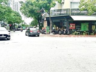 Bán liền kề lô góc mặt phố văn khê, hà đông 112m2, mt 19,5m, 4 tầng 1 mái, khu dân cư đông đúc