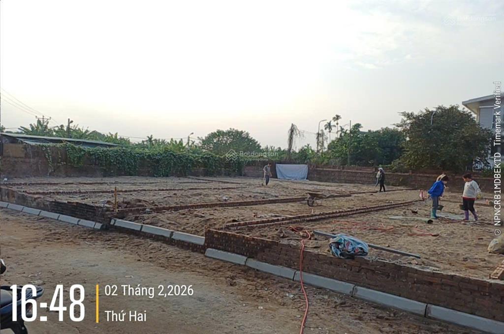 Bán đất ngọc thụy bồ đề dt 125 m2 mặt tiền 5 9m đường 8 m .  mr huy 0961 833 ***