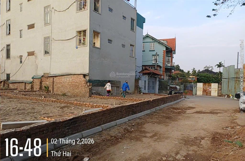 Bán đất ngọc thụy bồ đề dt 125 m2 mặt tiền 5 9m đường 8 m .  mr huy 0961 833 ***