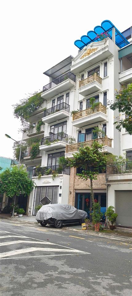 Bán lk 5 tầng tt 5 khu đg việt hưng long biên dt 76 .6 m2 mặt 5 m view vườn hoa