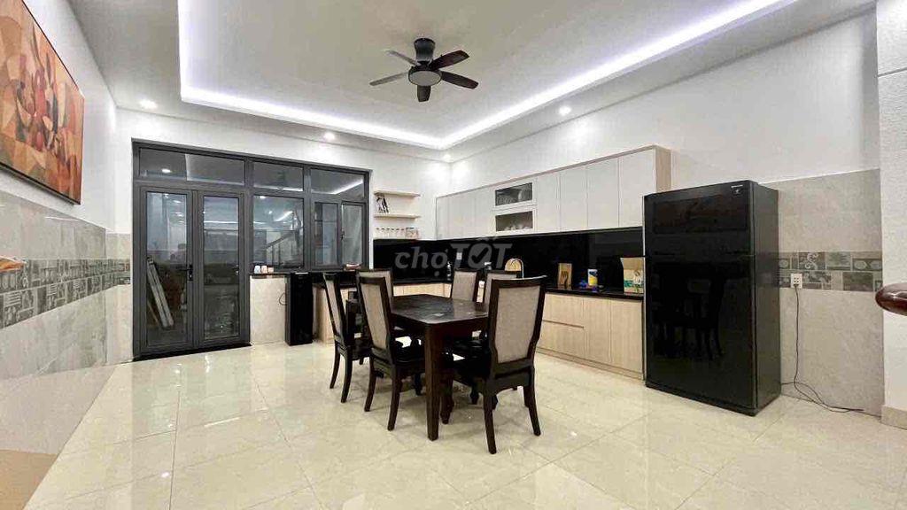 nhà 1 trệt 2 lầu đầy đủ nội thất An Phú, 100m2, Thuận An,đường 7m