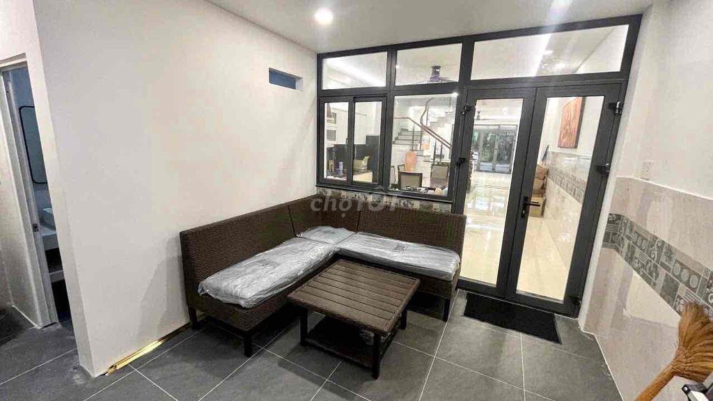 nhà 1 trệt 2 lầu đầy đủ nội thất An Phú, 100m2, Thuận An,đường 7m