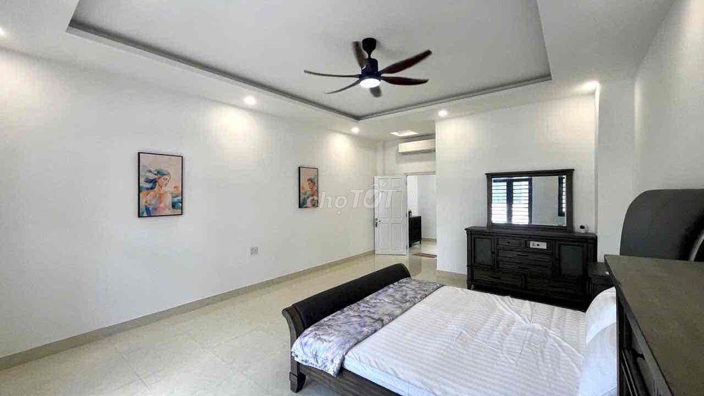 nhà 1 trệt 2 lầu đầy đủ nội thất An Phú, 100m2, Thuận An,đường 7m