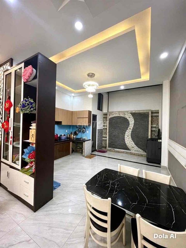 nhà 1 trệt 2 lầu AN PHÚ,THUẬN AN,Dt 5x15 75m2 có nội thất,đường 7m
