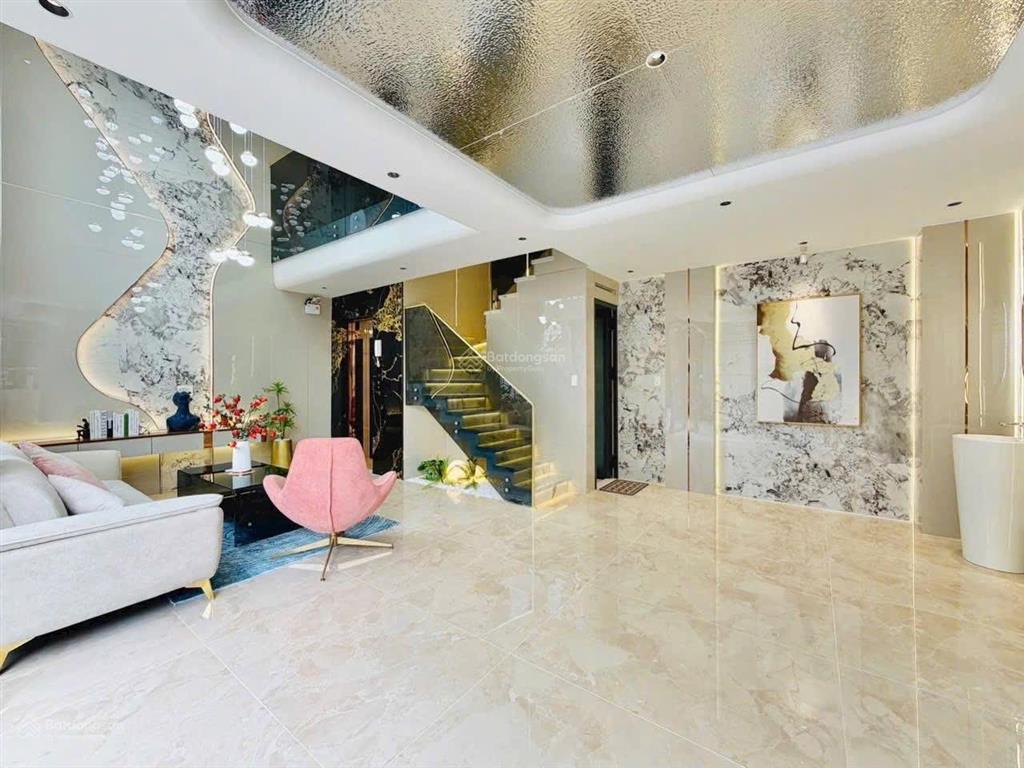 Giảm 400tr  căn siêu phẩm ngang gần 8m  5 lầu thang máy hẻm xe tải thông khu nhiều tiện ích