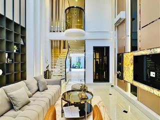 Cho thuê nhà phố cao cấp ds 3  p9 cũ  thông xe tải khu bàn cờ  có thang máy