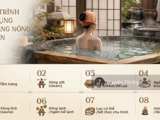 Sở hữu căn hộ chăm sóc sức khỏe với liệu trình onsen chuẩn nhật view hồ thiên nga 12ha đầu tiên vn