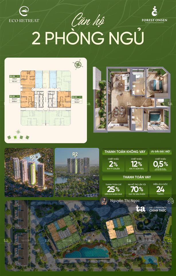 Sở hữu ch 2pn onsen nhật chỉ với vốn 25% ký hđmb, hỗ trợ vay 70% đặc quyền ân hạn gốc + lãi 24th