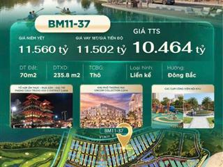 Bán căn liền kề 70m2 view vườn hoa tại Vinhomes Global Gate Hạ Long 0968129240