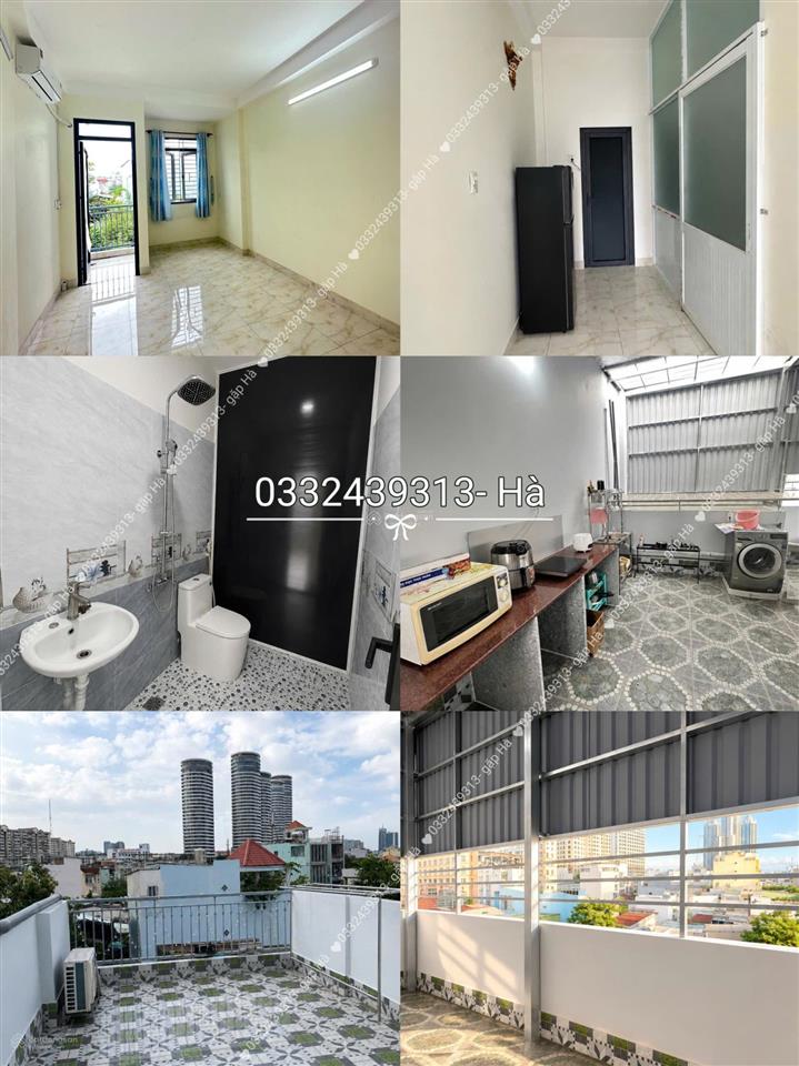 Cho thuê phòng bình thạnh giáp q. 1 có bếp riêng sân thượng