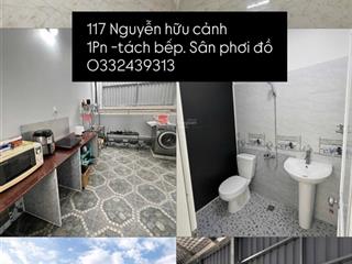 Cho thuê phòng trọ tại nguyễn hữu cảnh, 35m2, giá cực yêu thương cho người đi làm