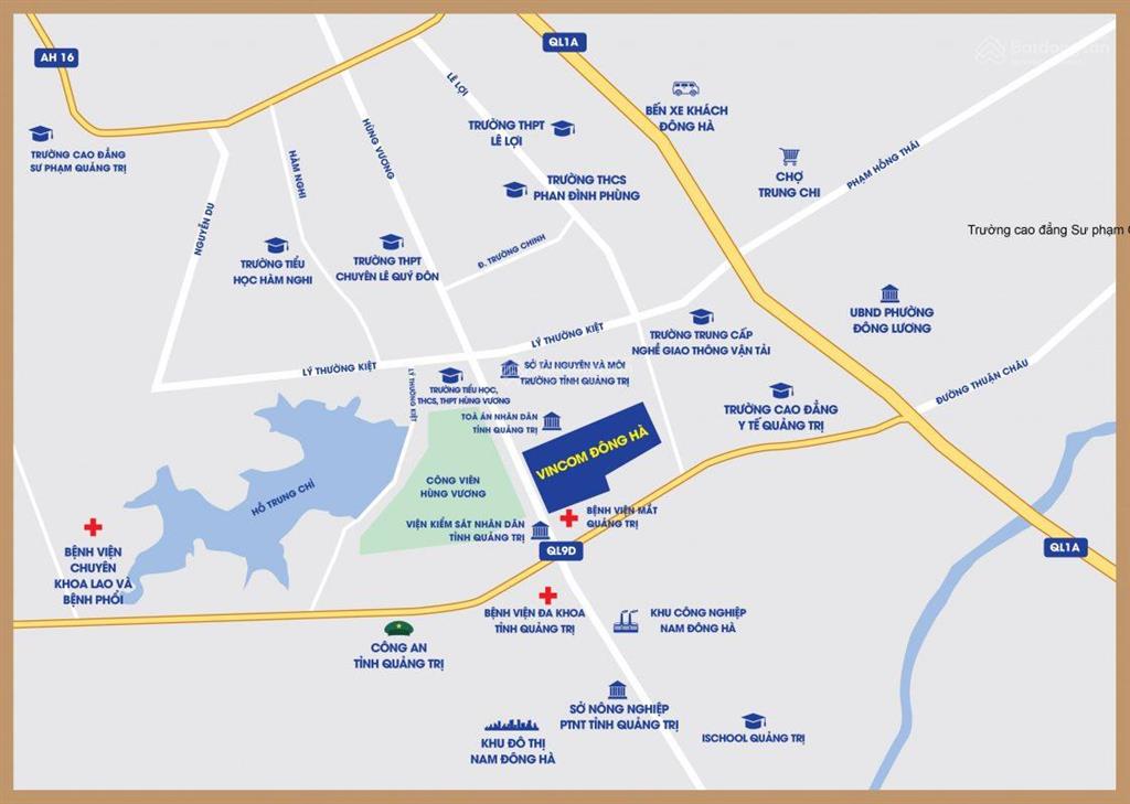 Chính chủ bán cắt lỗ hg0133 (2 mặt tiền) vincom royal park đông hà