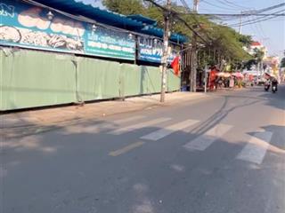 Lô góc 3 mặt tiền đông hưng thuận 02, quận 12, dt 20 x100m, full thổ cư, tiện phân lô