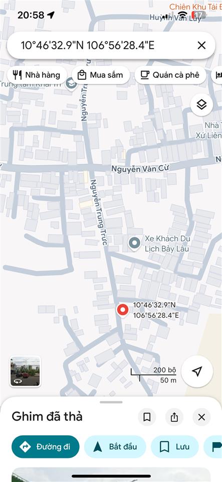 Chính chủ gửi bán lô đất mt nguyễn trung trực, long thành. 5.5 x 23m, nở hậu, 2.9 tỷ tl