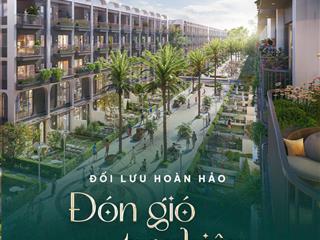 Bán shophouse view đẹp tại emerald symphony, 110 triệu/m2, 80m2