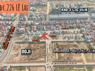 Bán đất tuyến 1 dự án 226 lê lai , ngô quyền , hải phòng